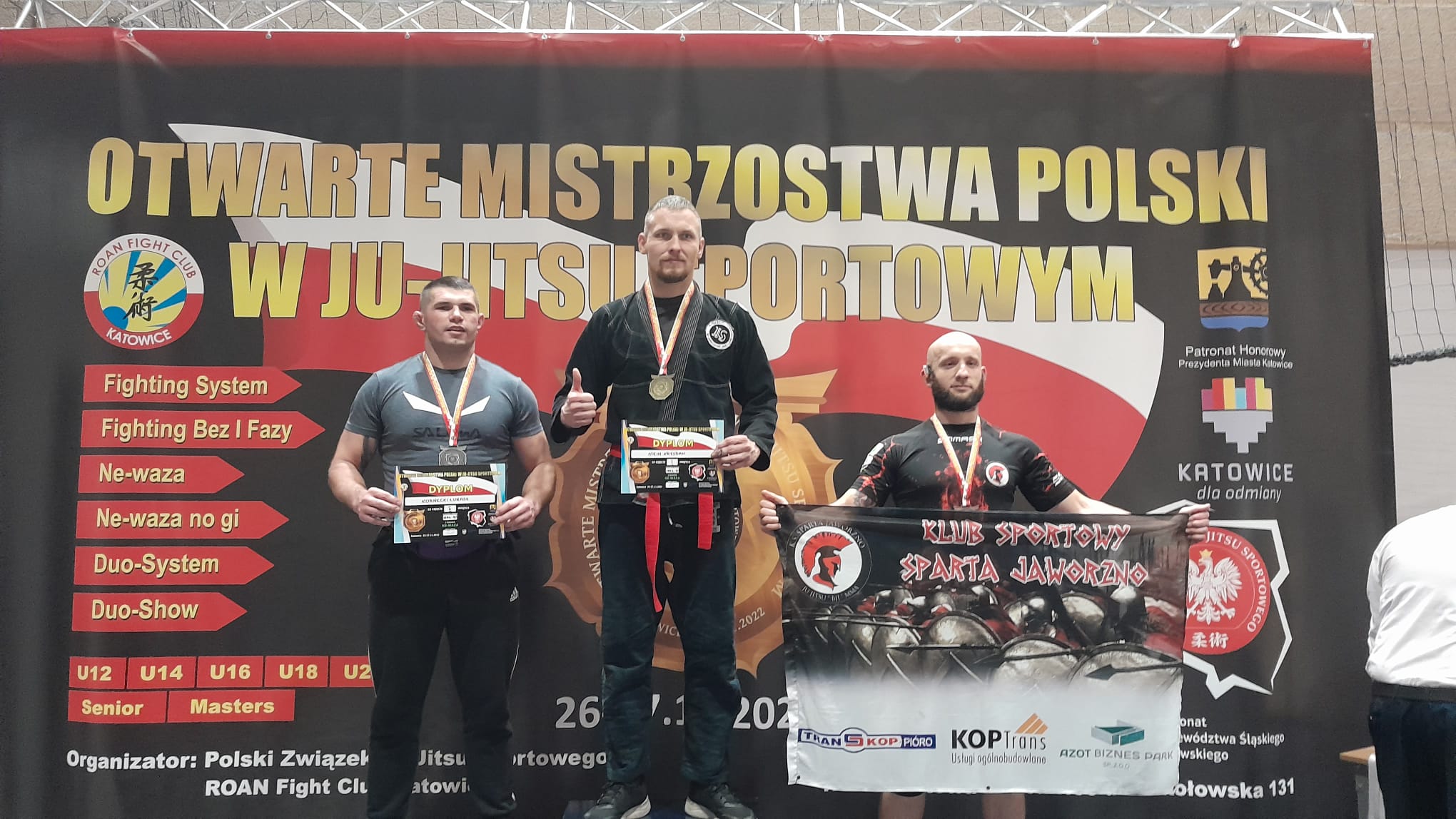 Mistrzostwa polski ju-jitsu katowice - krystian stein bjj