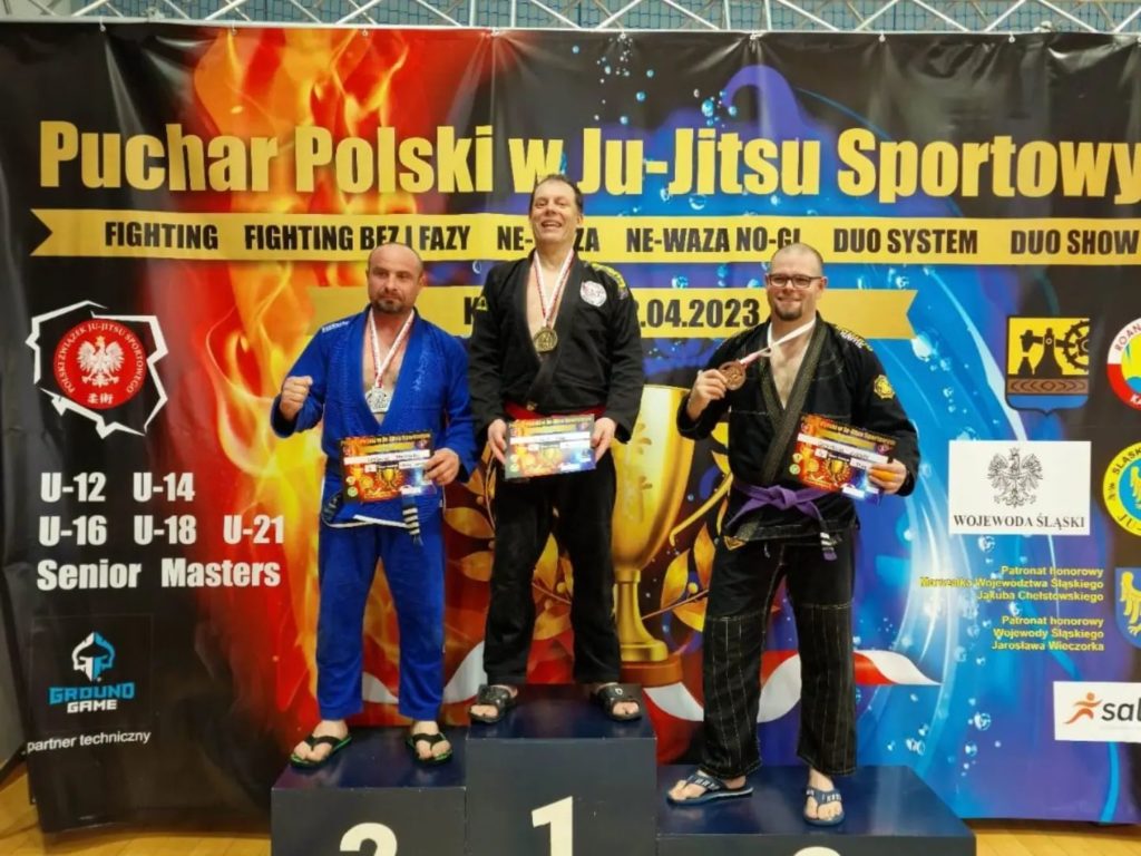 Puchar Poslki Ju-Jitsu bjj Katowice - 9 medali rydułtów