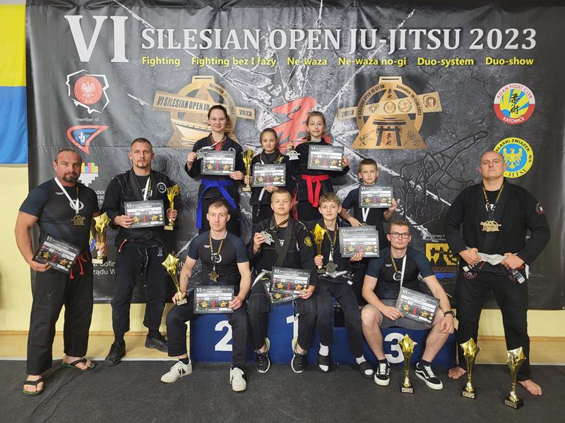 16 medali na zawodach VI Silesian Open Ju-Jitsu 2023