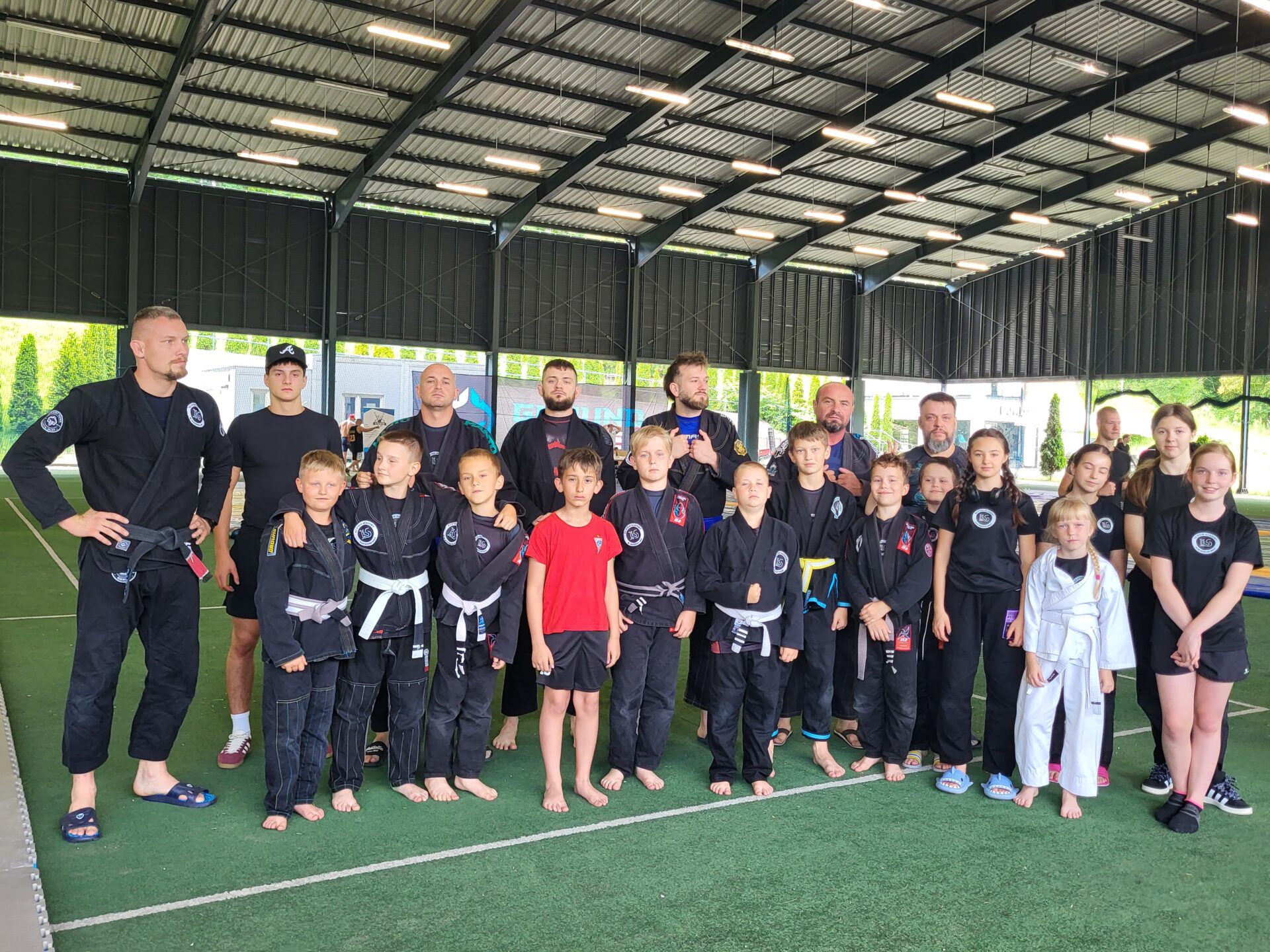 Kulanie na lufcie - czyli sparingi BJJ - klub sportów walk rydułtowy