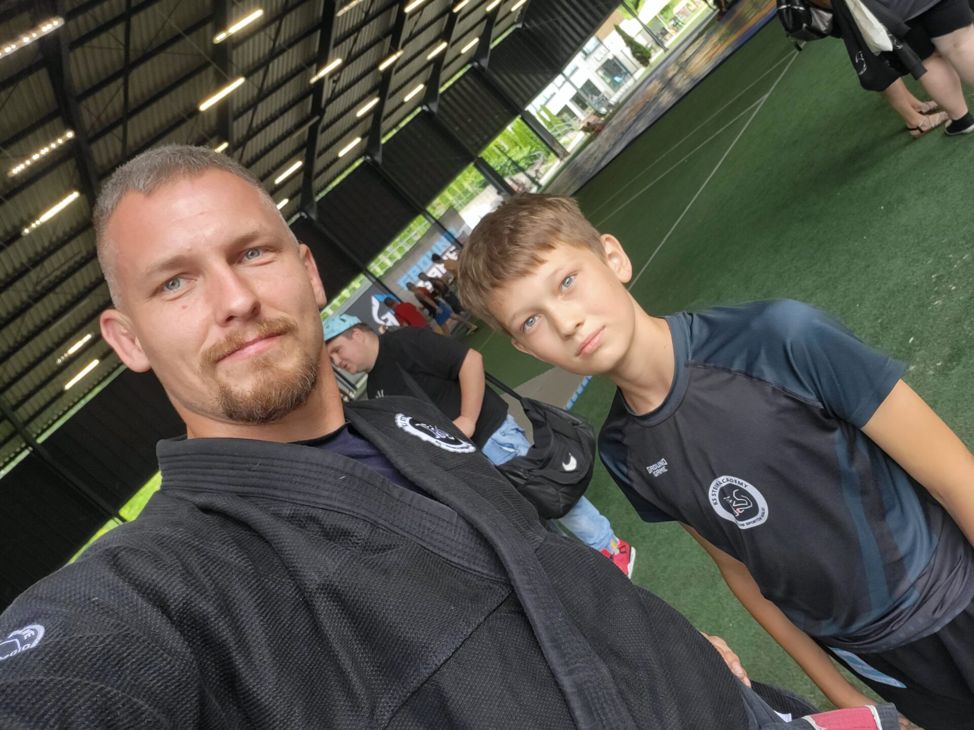 Kulanie na lufcie - czyli sparingi BJJ - klub sportów walk rydułtowy