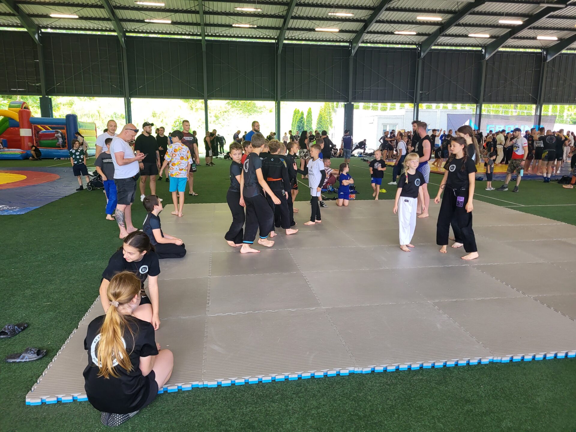 Kulanie na lufcie - czyli sparingi BJJ - klub sportów walk rydułtowy