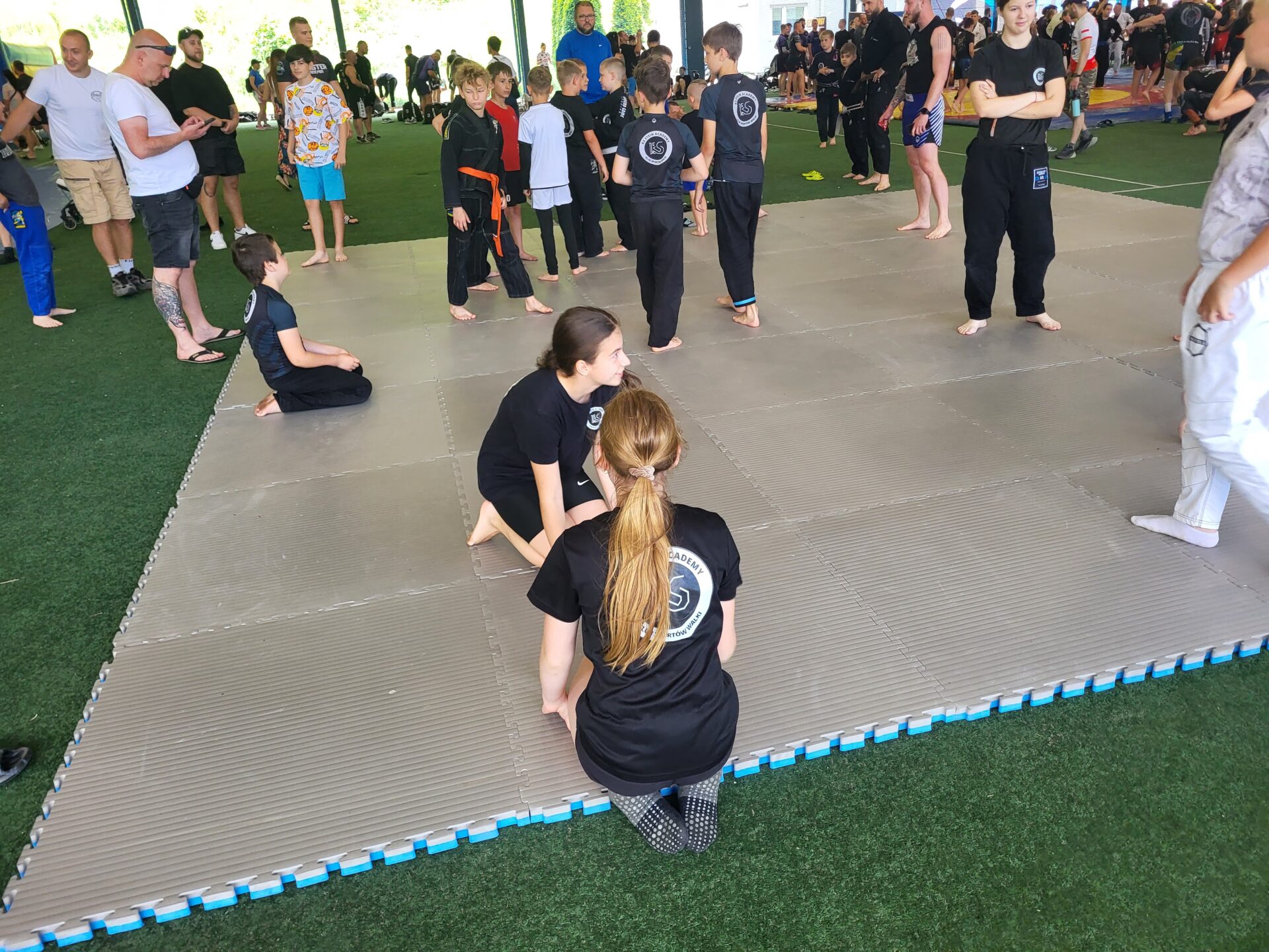 Kulanie na lufcie - czyli sparingi BJJ - klub sportów walk rydułtowy