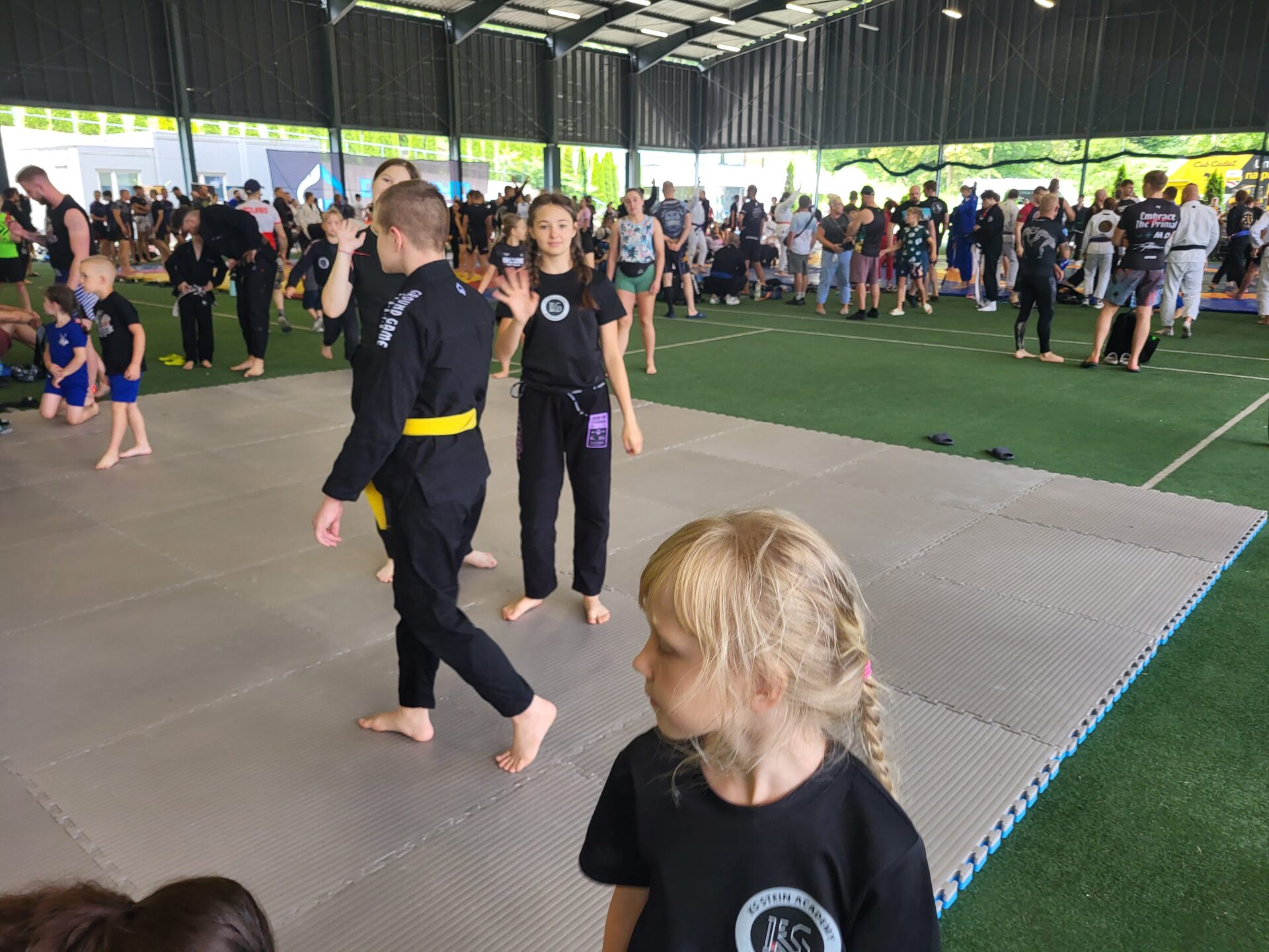 Kulanie na lufcie - czyli sparingi BJJ - klub sportów walk rydułtowy