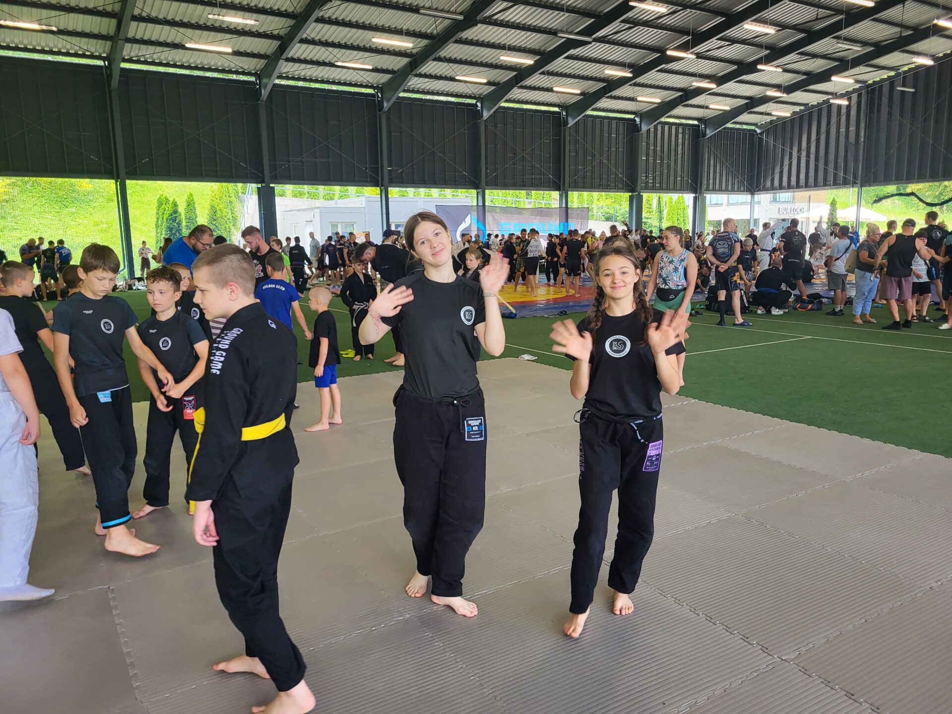 Kulanie na lufcie - czyli sparingi BJJ - klub sportów walk rydułtowy