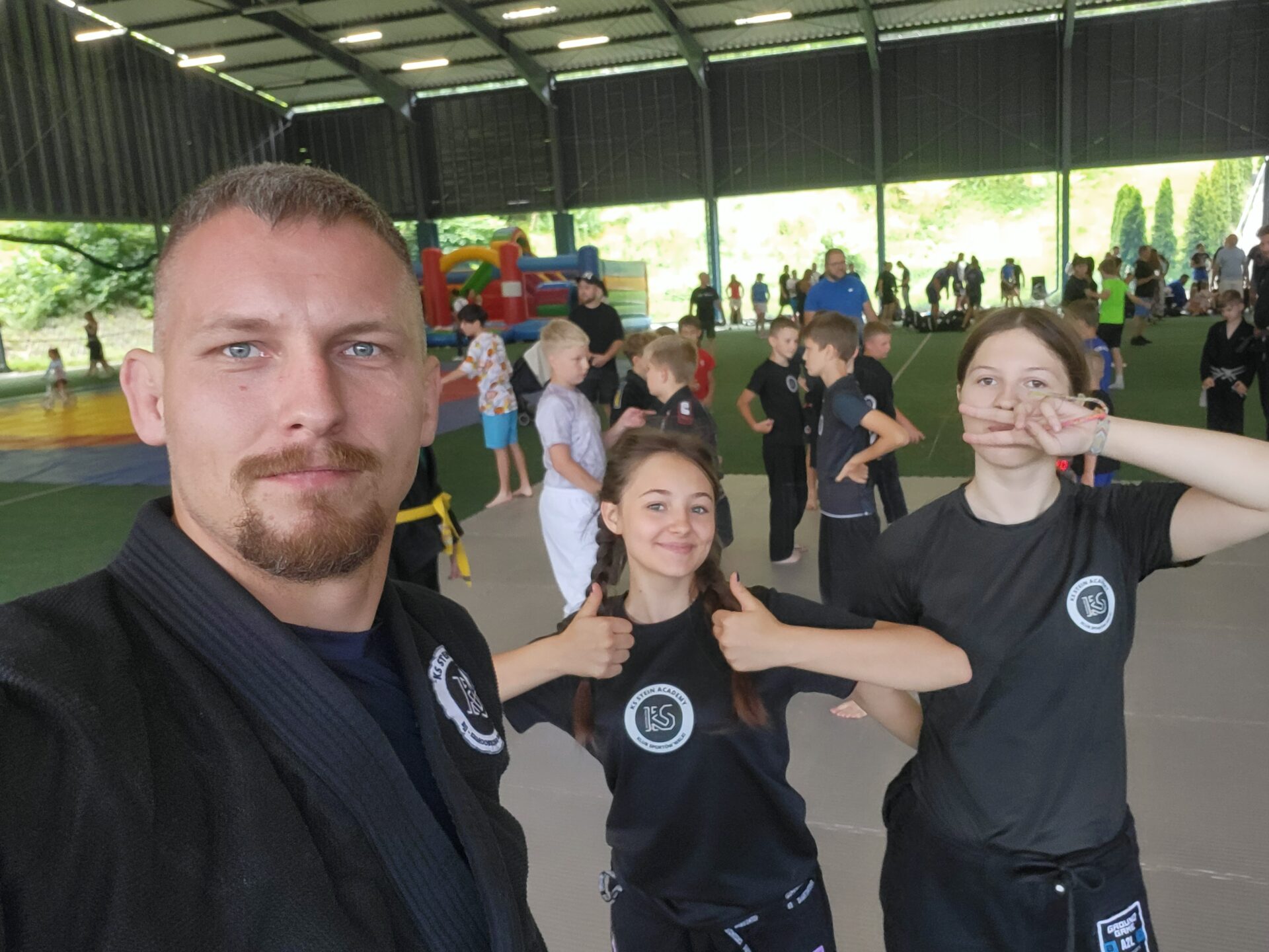 Kulanie na lufcie - czyli sparingi BJJ - klub sportów walk rydułtowy