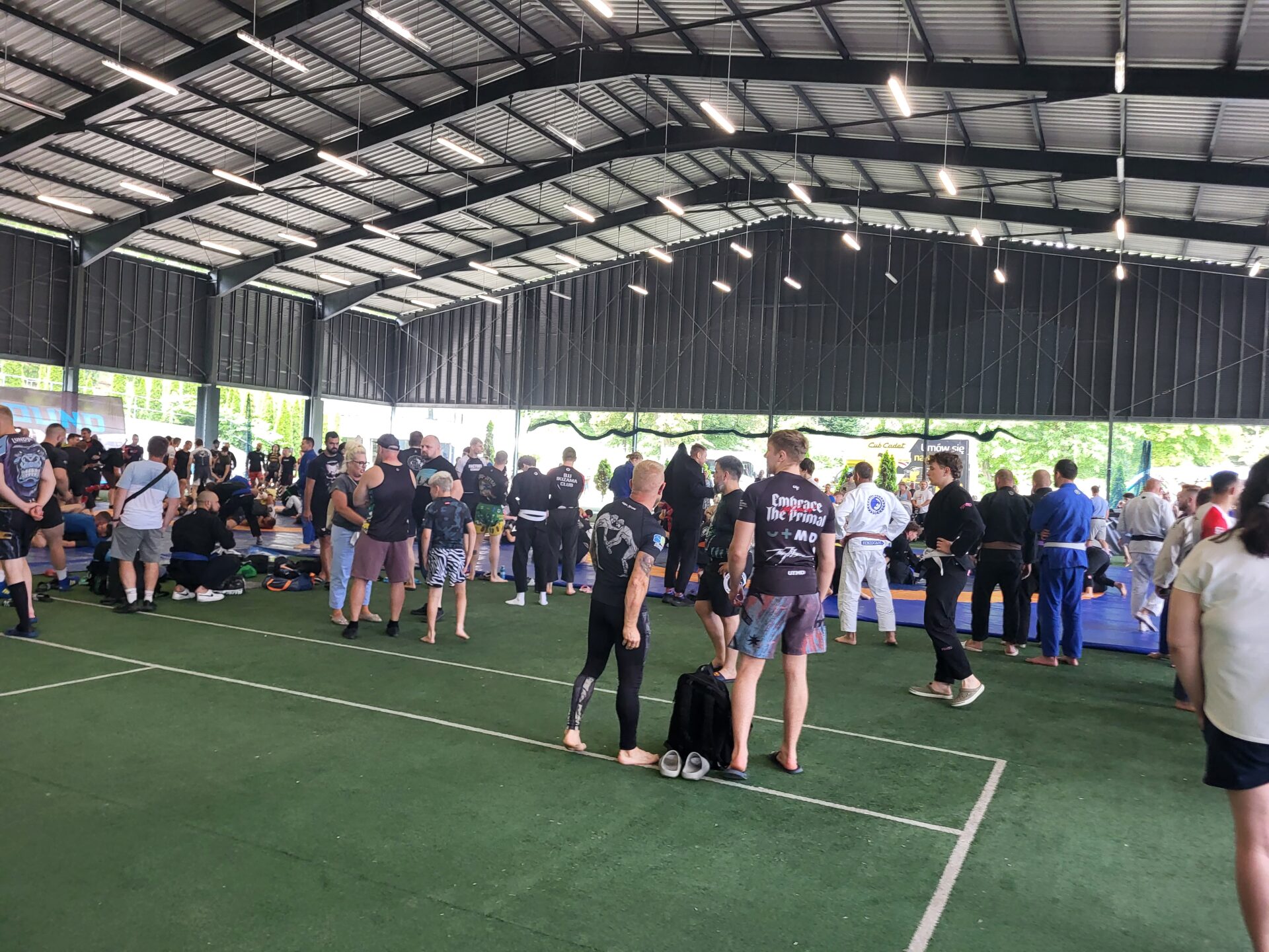 Kulanie na lufcie - czyli sparingi BJJ - klub sportów walk rydułtowy