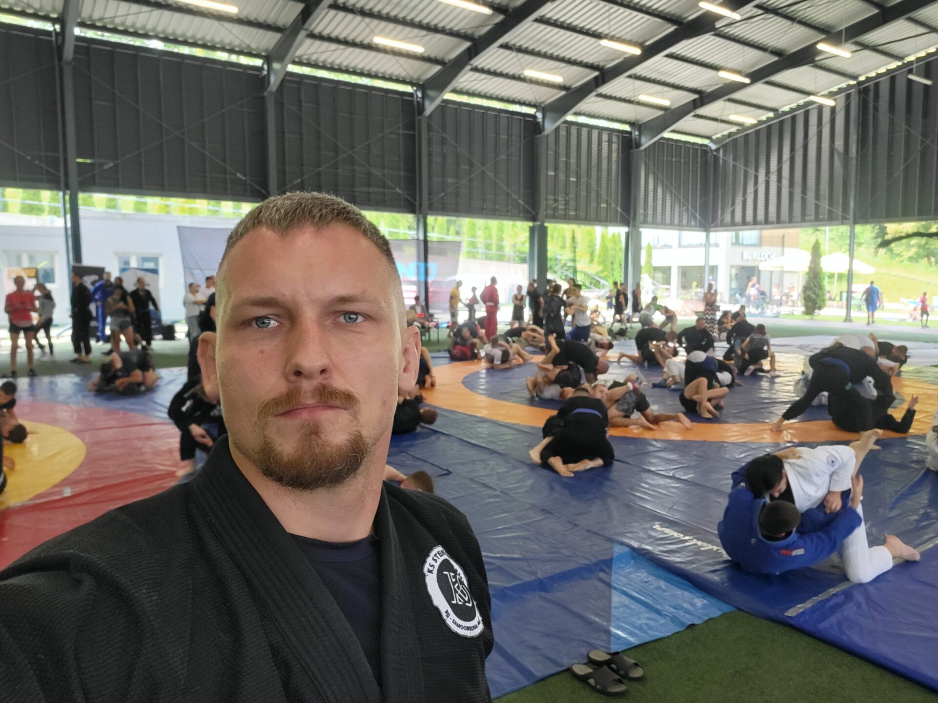 Kulanie na lufcie - czyli sparingi BJJ - klub sportów walk rydułtowy