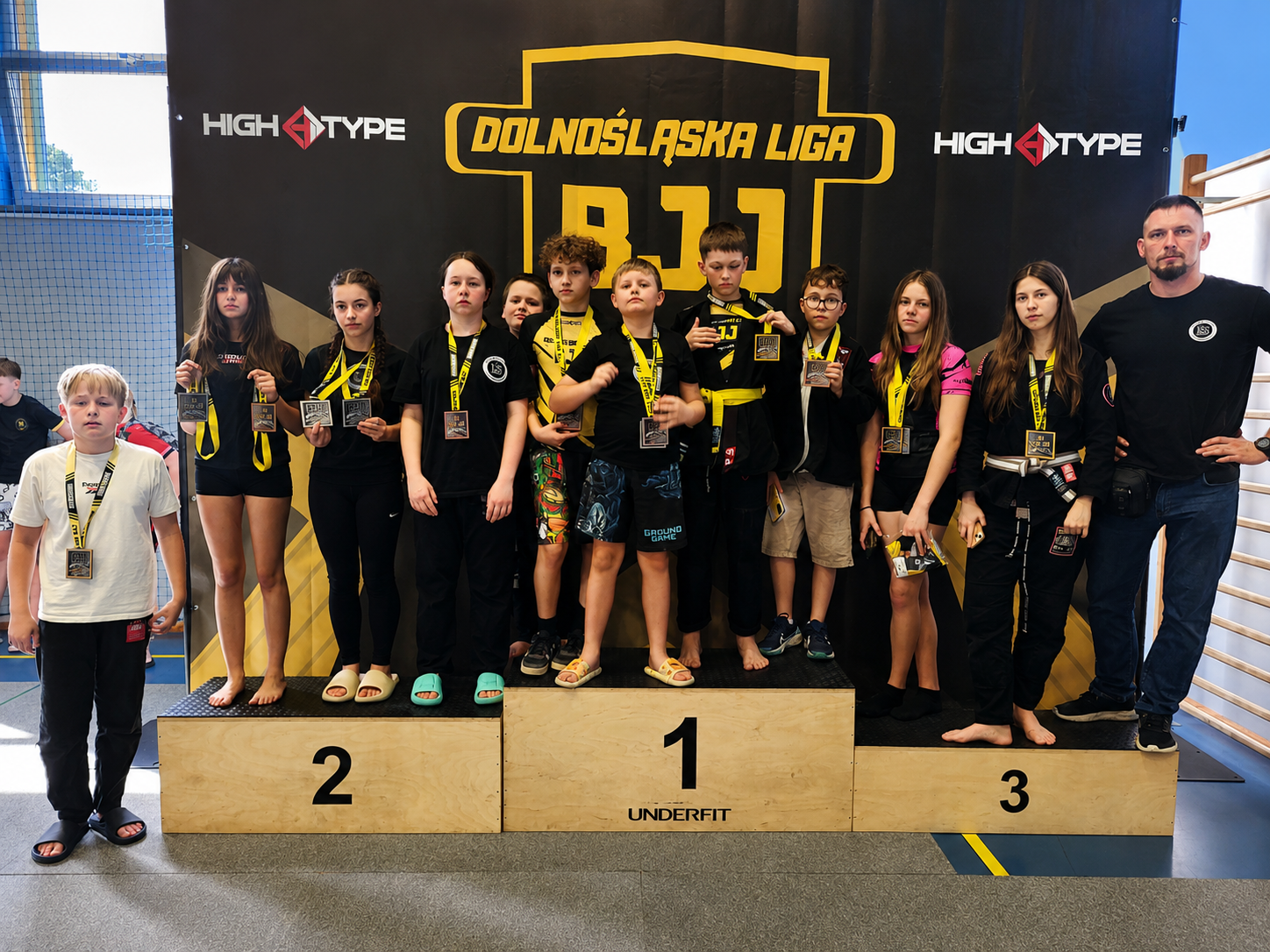 Worek medali na Wrocław CUP – Liga BJJ